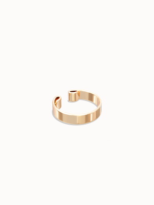 Bold Gold Ear Cuff – Adjustable No-Piercing Ear Accessory