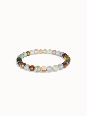 Talisman Ring – Oasis Agate Stretchable Gemstone Ring